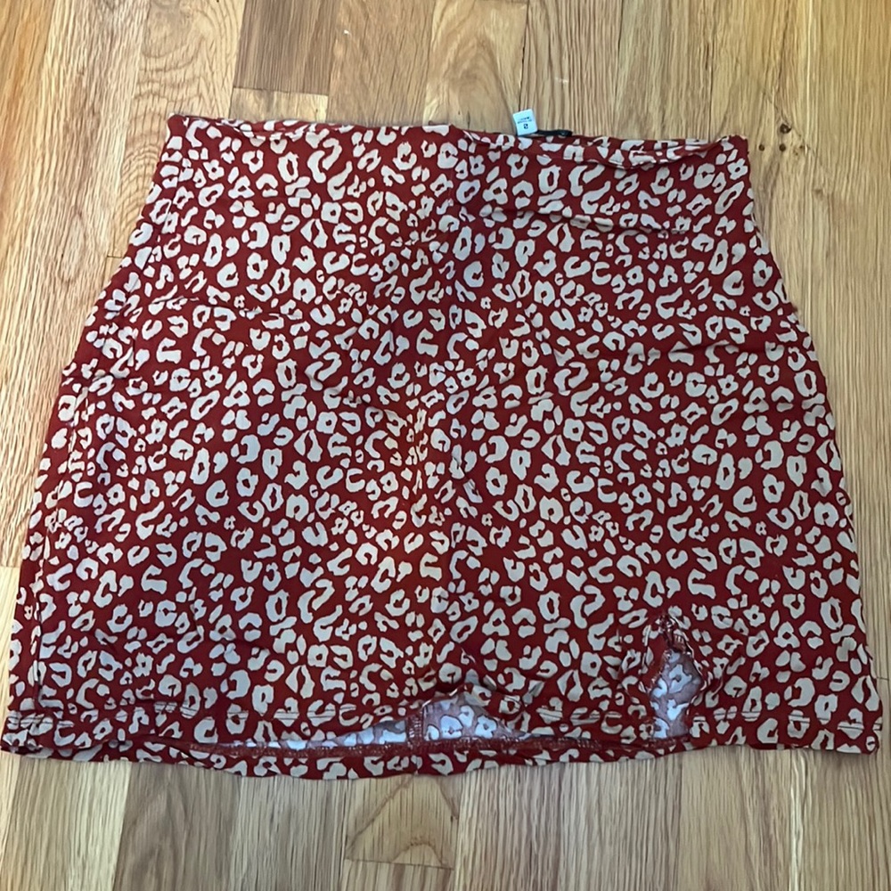 Kendal & Kylie Cheetah Print Skirt